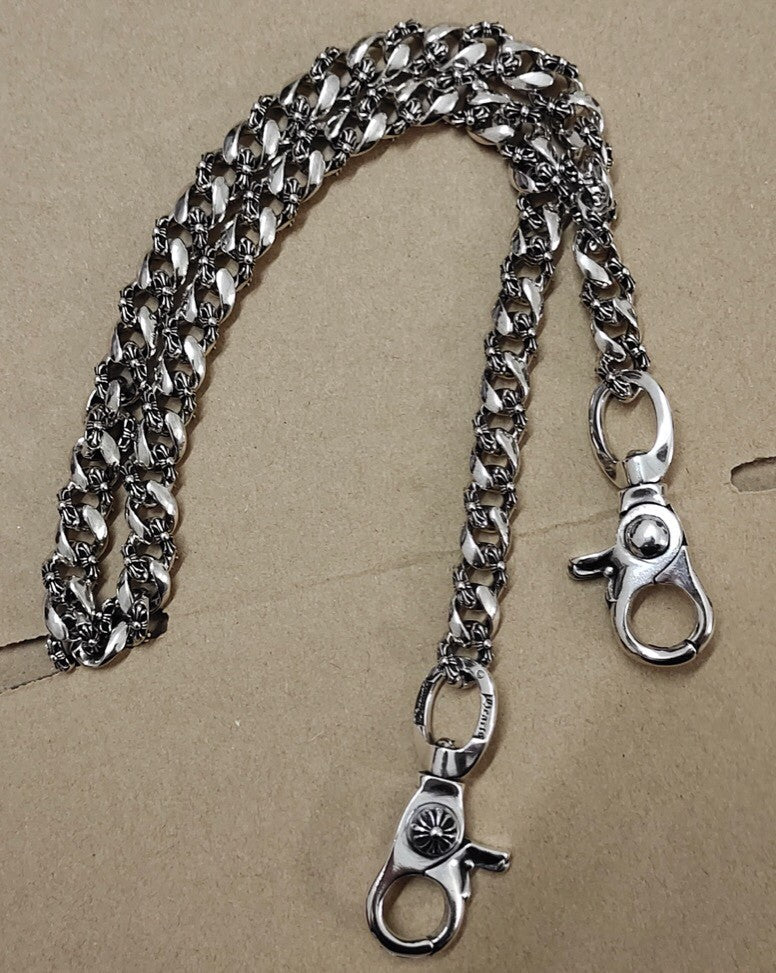 Chrome Hearts 925 Silver Cuban Bold Chain