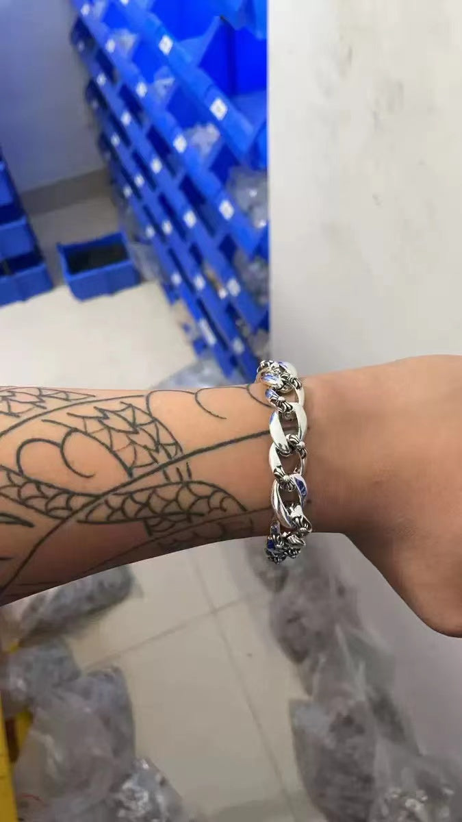 chrome hearts domineering bracelet hip-hop personality men's cross bracelet