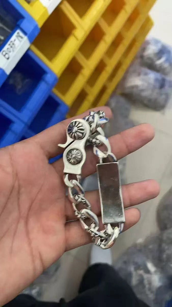 chrome hearts domineering bracelet hip-hop personality men's cross bracelet