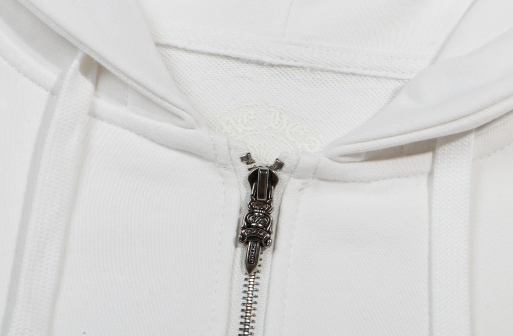 Chrome Hearts Red Lips hooded sweatshirt jacket