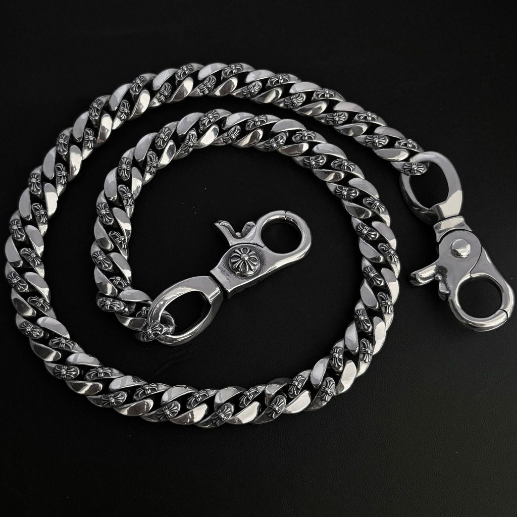 Chrome Hearts cross Cuba bold bag chain