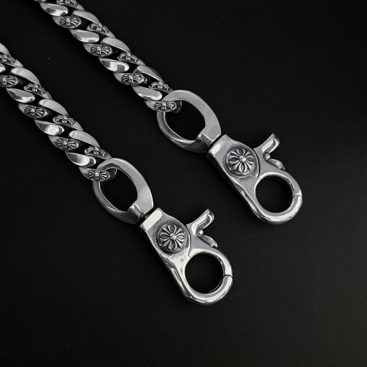 Chrome Hearts cross Cuba bold bag chain