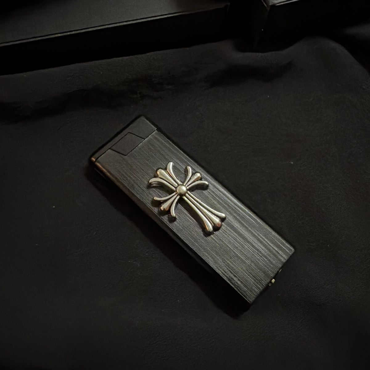 Chrome Hearts Durable Metal Flint-Wheel Lighter