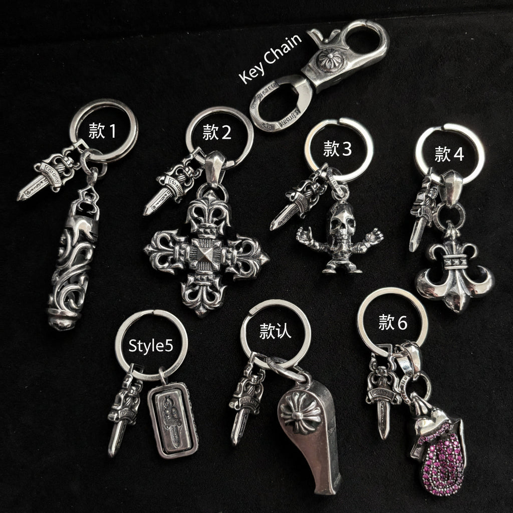 Chrome Hearts versatile keychain