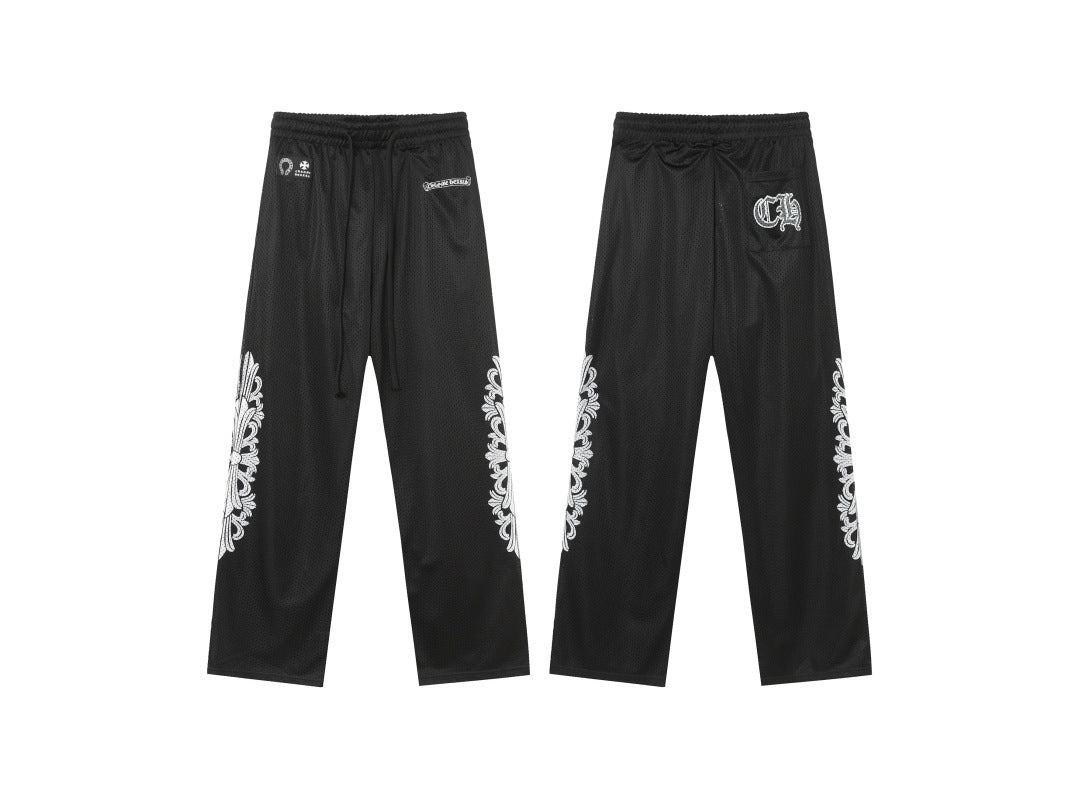 Chrome Hearts flower arm ice hockey casual Tops Pants