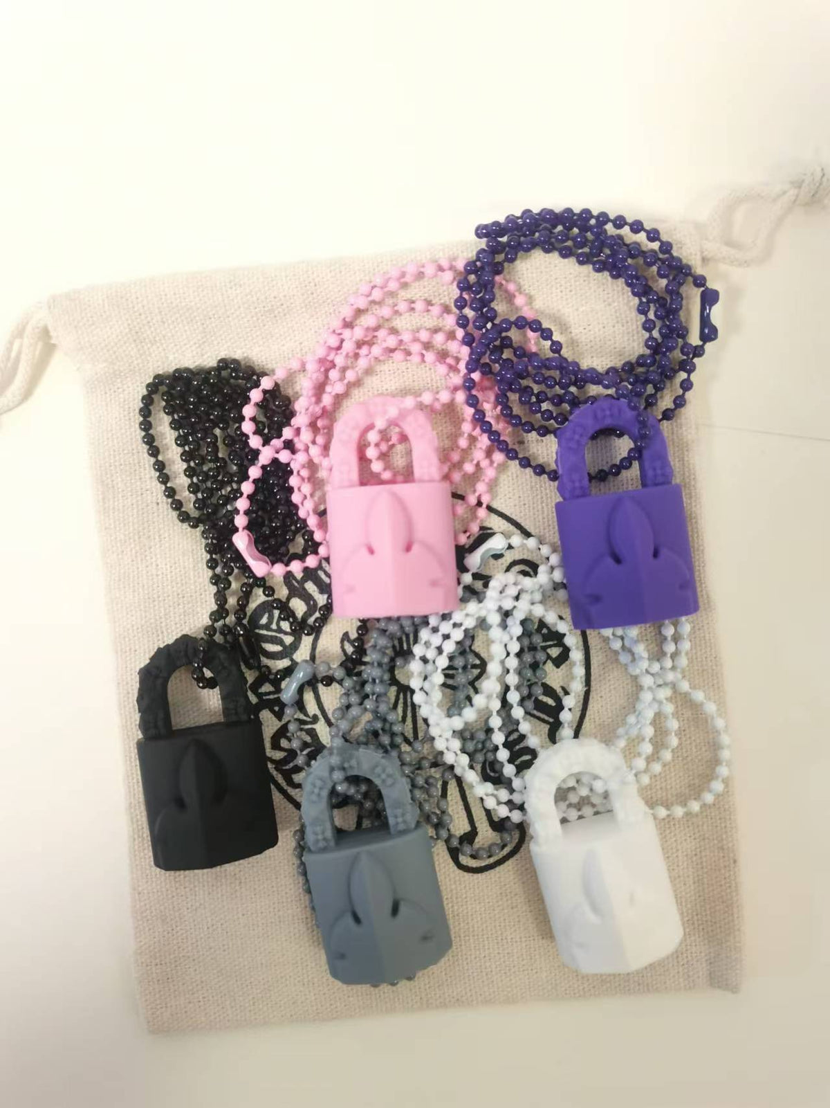 Chrome Hearts colorful necklace