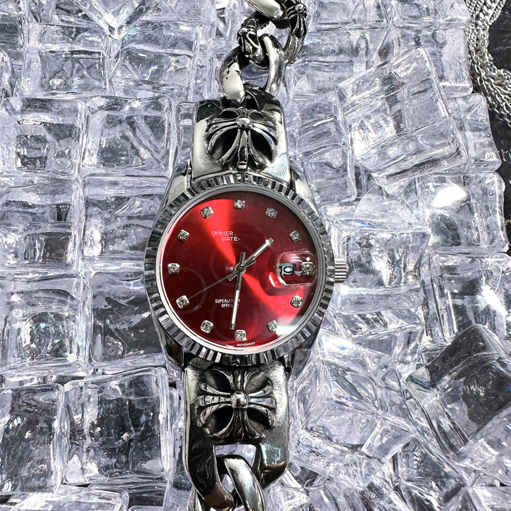 Chrome Hearts strap mechanical Y2K fashion kiosk watch