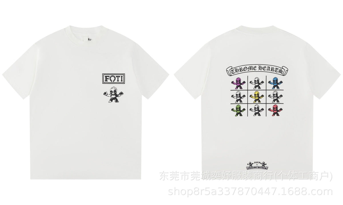 Chrome Hearts Sanskrit Print Short-Sleeve T-Shirt