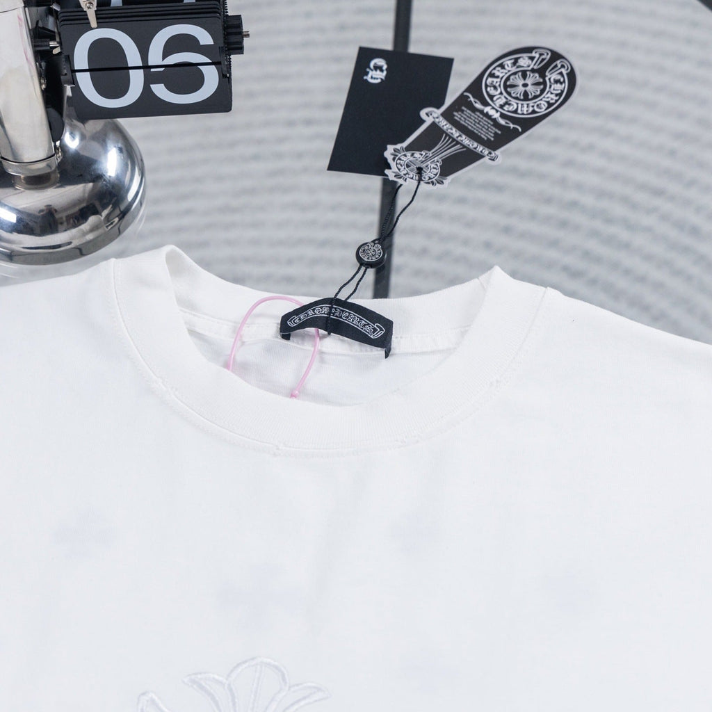 Chrome Hearts Colorful Starry Sky Embroidered T-shirt