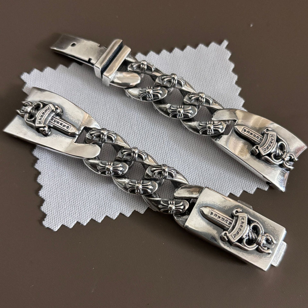 Chrome Hearts sword style watch bracelet