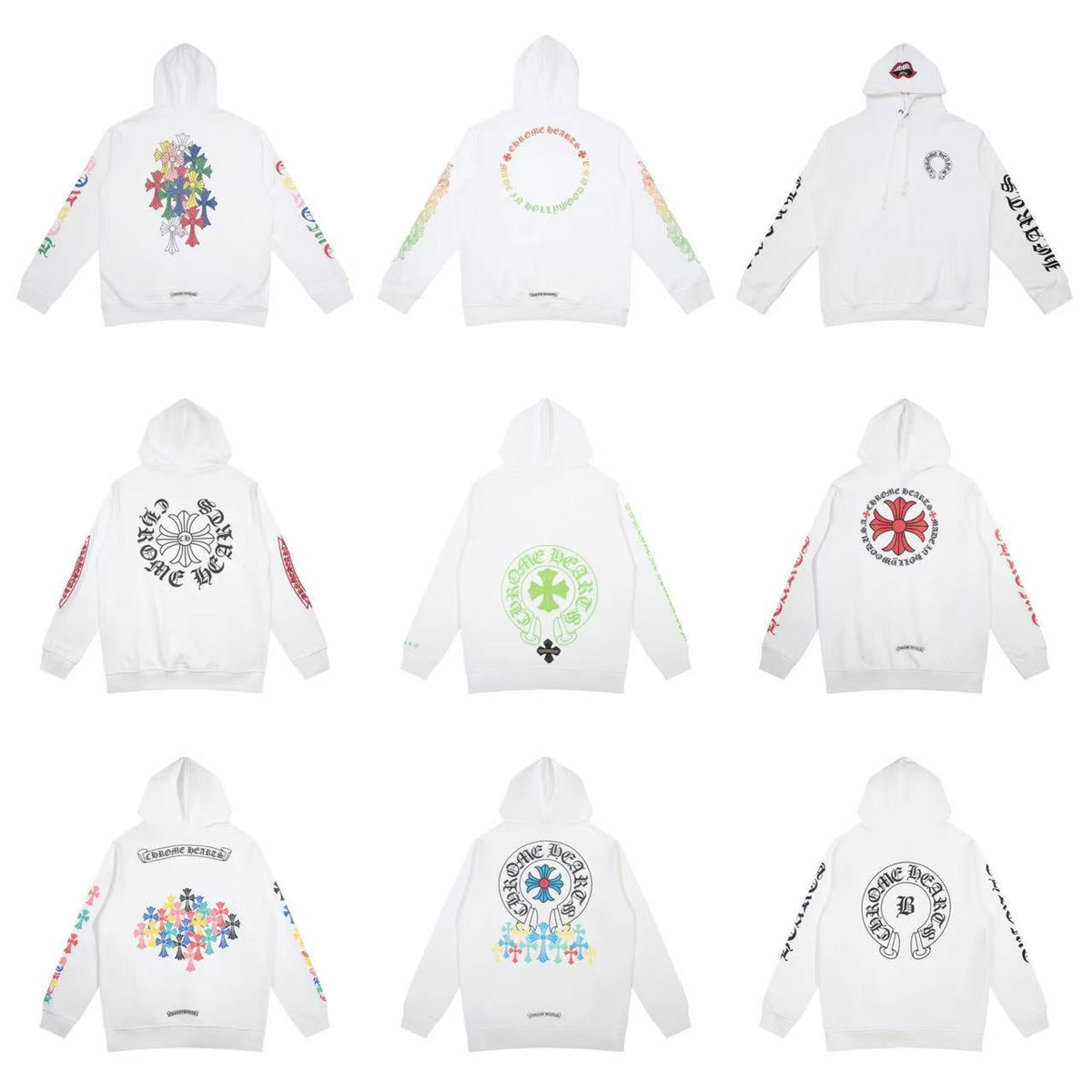 Chrome Hearts Cross Horseshoe Pullover Hoodie