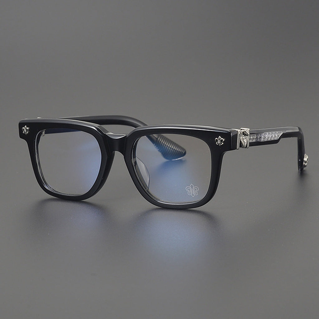 Chrome Hearts carved snake logo glasses