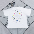 Chrome Hearts Colorful Starry Sky Embroidered T-shirt