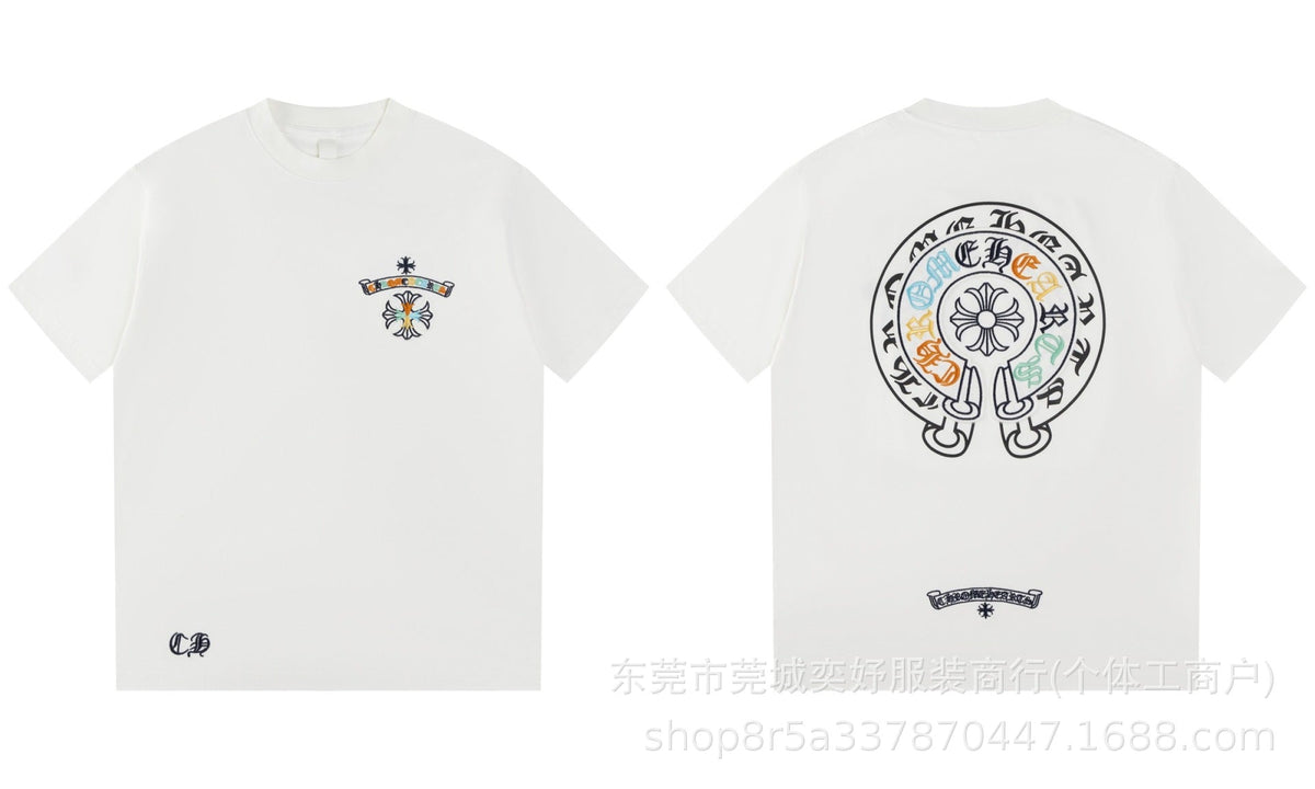 Chrome Hearts Sanskrit Print Short-Sleeve T-Shirt