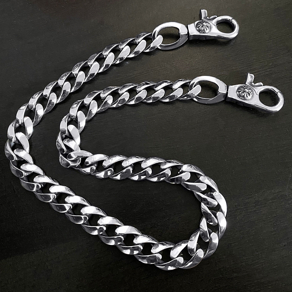 Chrome Hearts cross Cuba bold bag chain