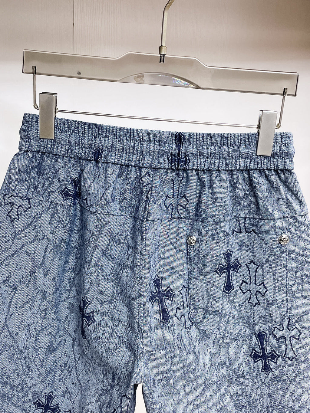 Chrome Hearts horseshoe cross breathable casual shorts