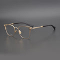 Chrome Hearts Handmade Cross-Shaped Square Eyeglass Frame