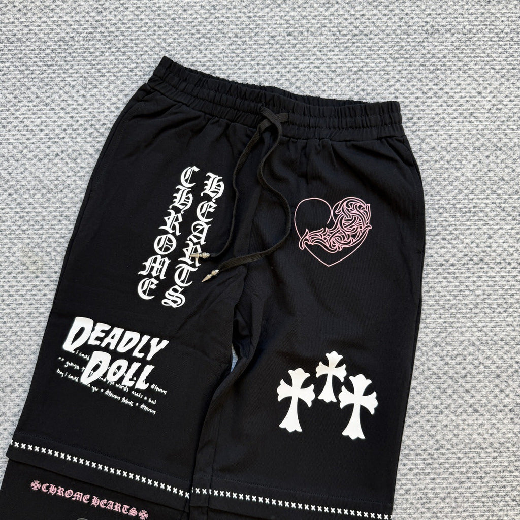 Chrome Hearts straight-leg casual pants for women