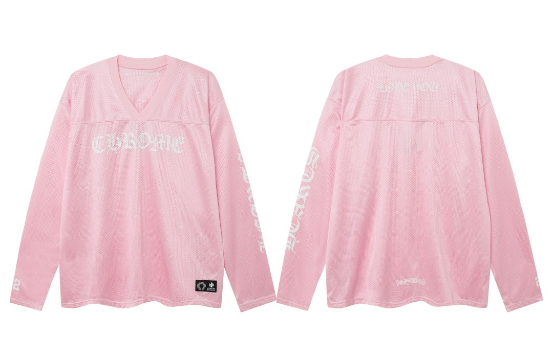Chrome Hearts flower arm ice hockey casual Tops Pants