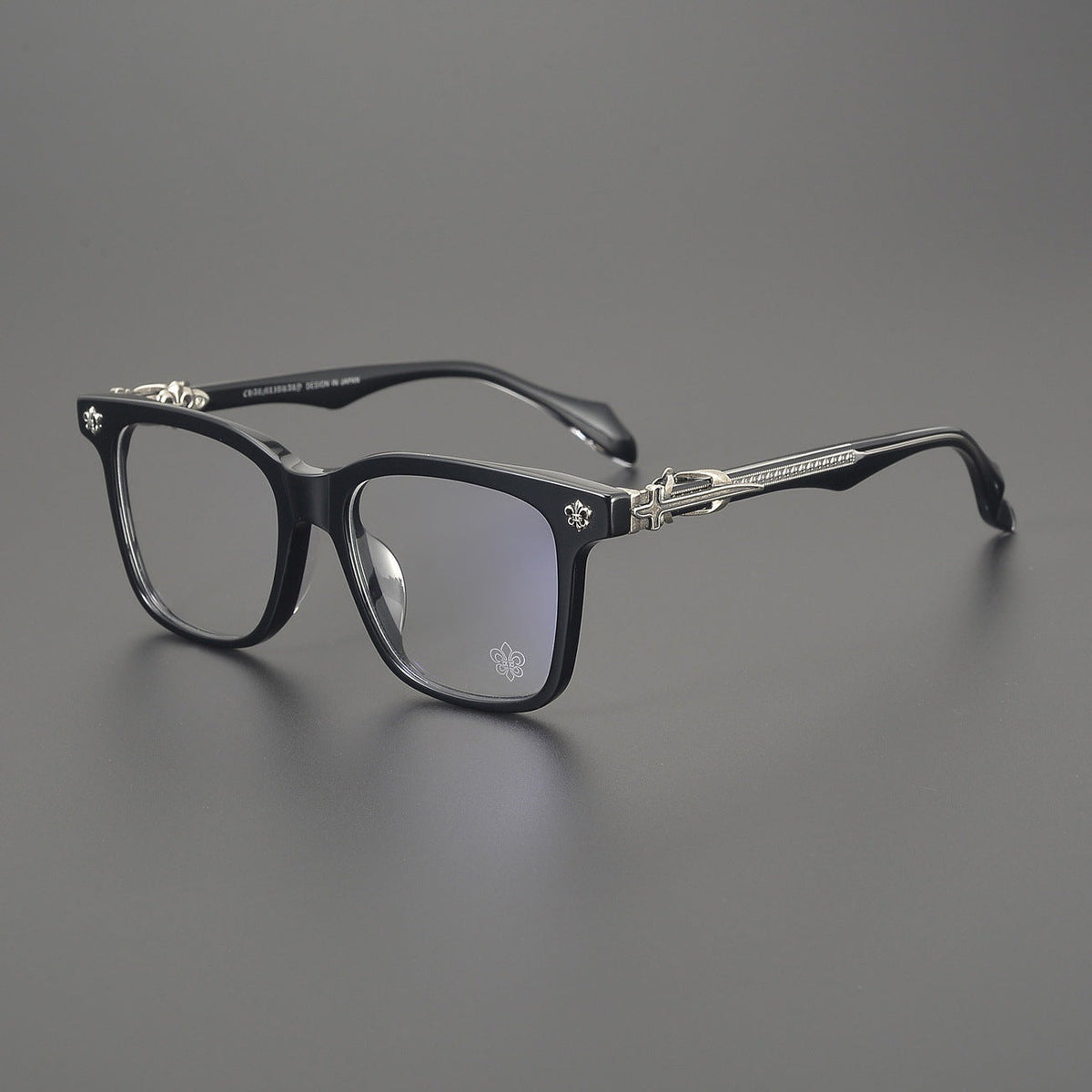 Chrome Hearts Premium Retro Oversized Square Eyeglasses