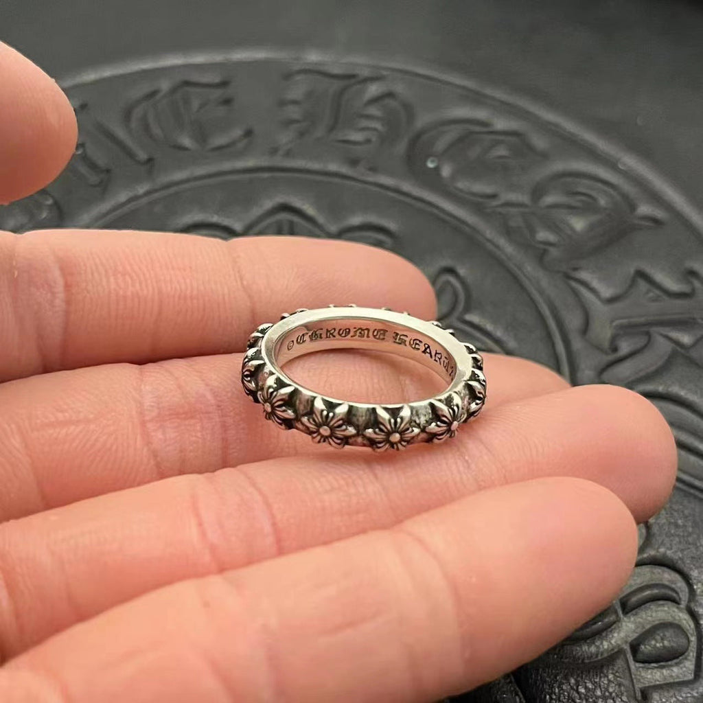 Chrome Hearts full six-pointed star ring