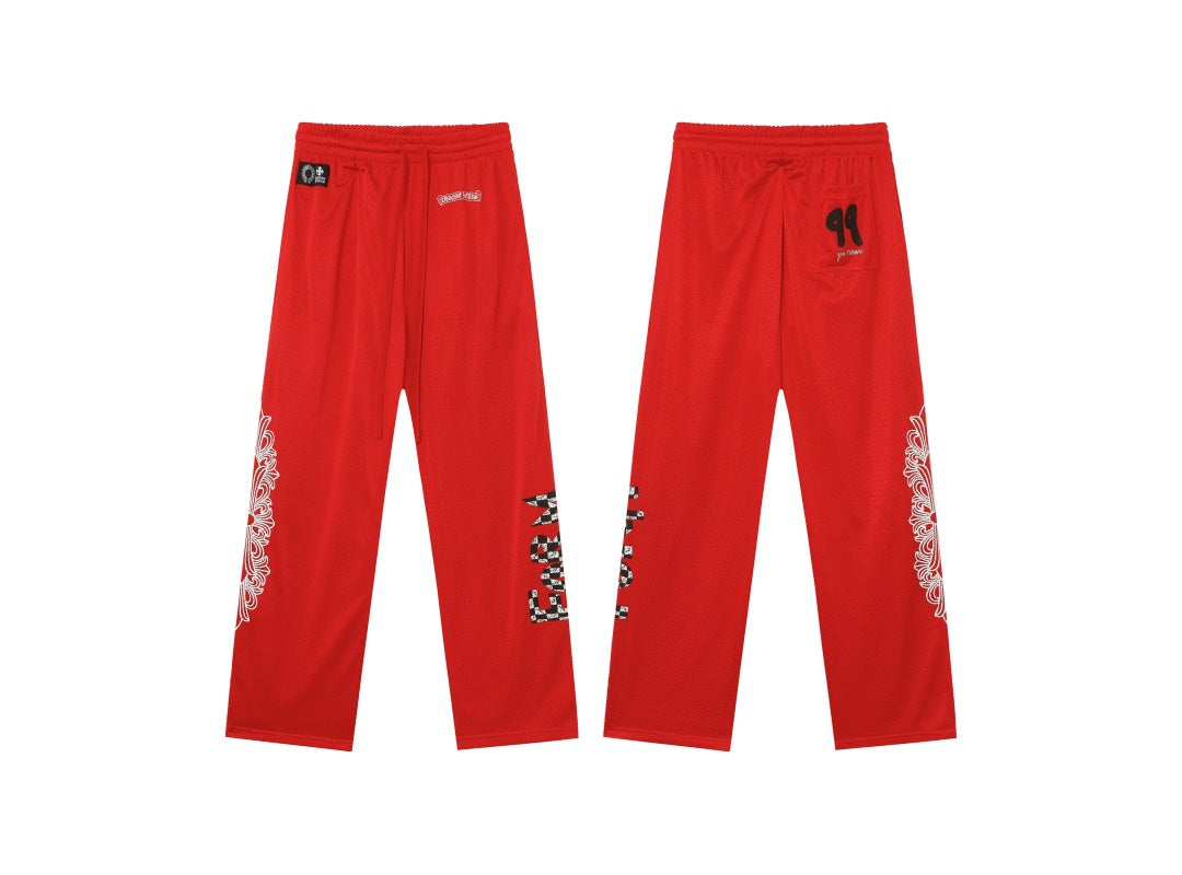 Chrome Hearts flower arm ice hockey casual Tops Pants