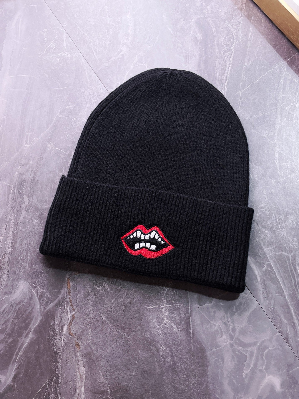 Chrome Hearts embroidered knitted hat