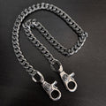 Chrome Hearts double lobster buckle versatile pants chain