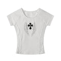 Chrome Hearts Solid Color Slim Fit Short-Sleeve T-Shirt