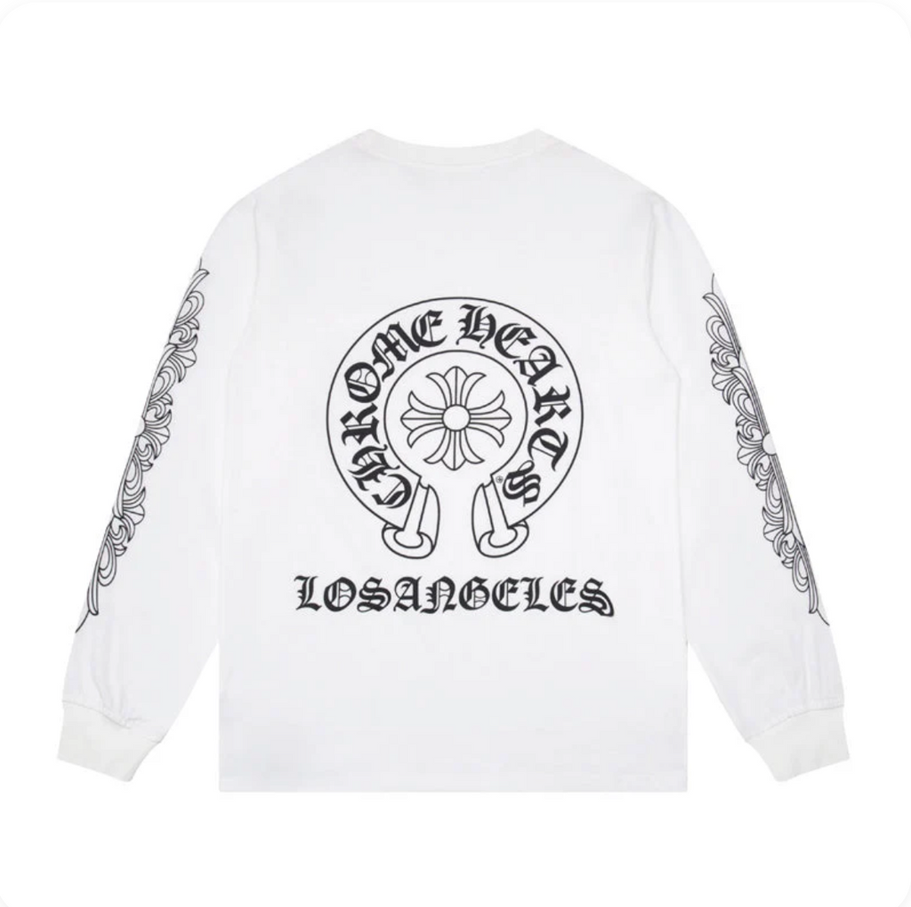 Chrome Hearts Men's Long-Sleeve T-shirt Sweatshirt K8008