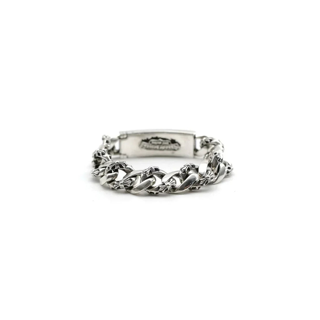 Chrome Hearts DAGGER ID FANCY LINK CLIP BRACELET 9